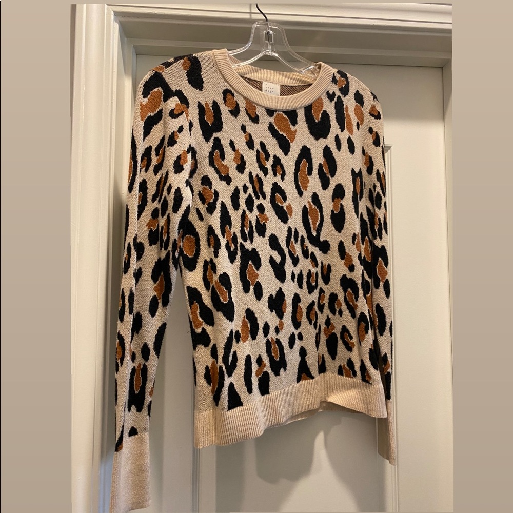 Cheetah sweater